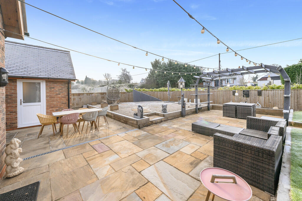 Patio and Rear Ga...