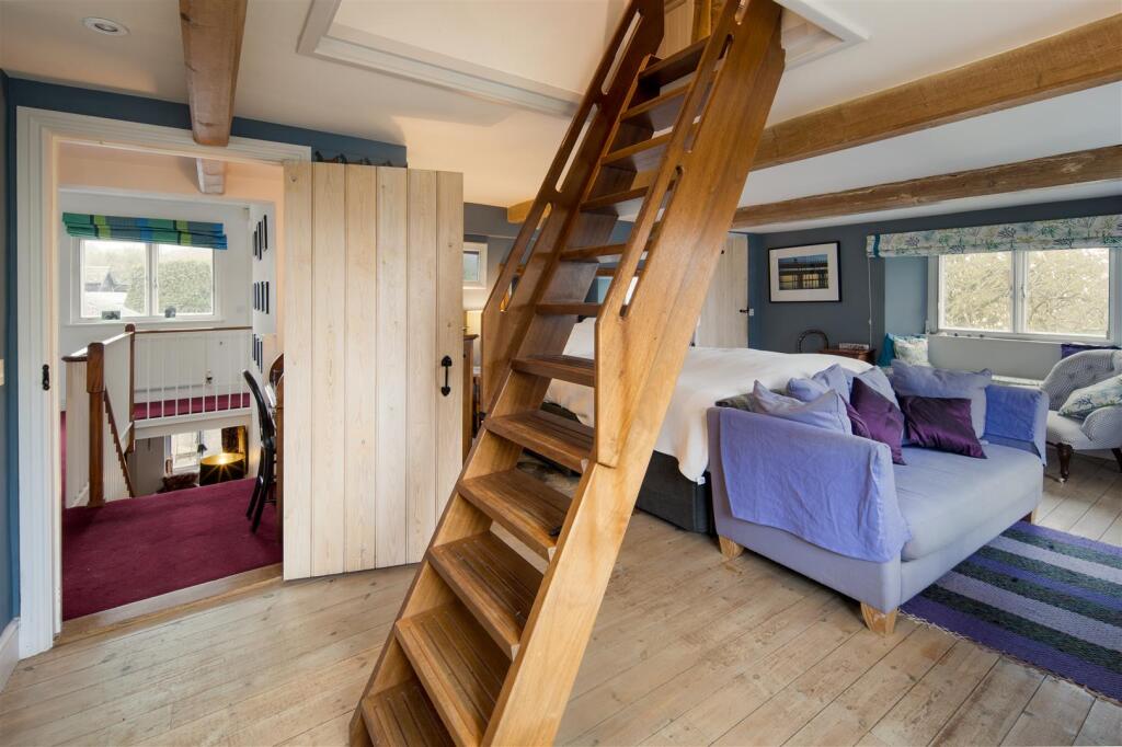 Ladder to Dressing Room