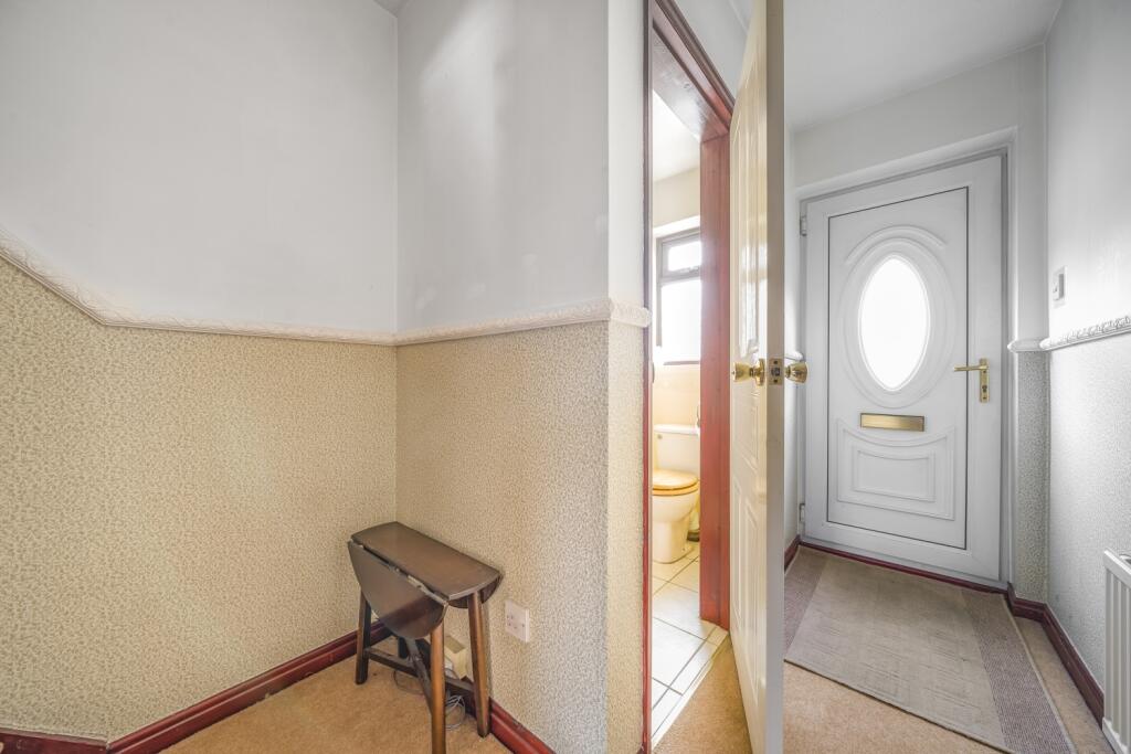 Front Entrance &amp; Downstairs WC. 