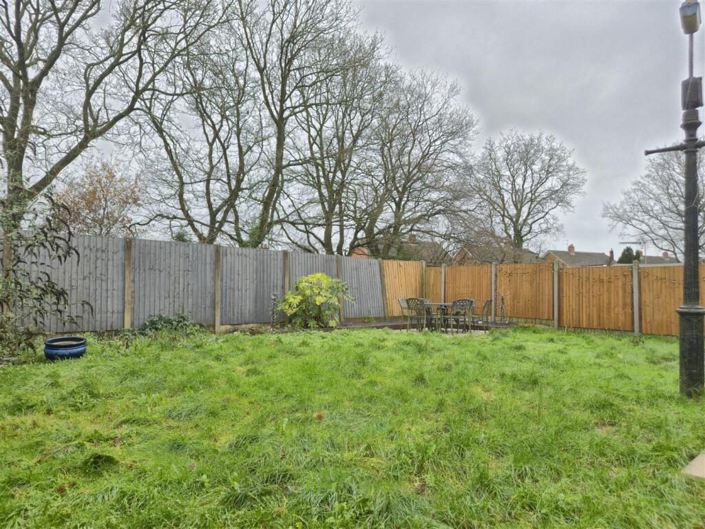 Private Rear Garden