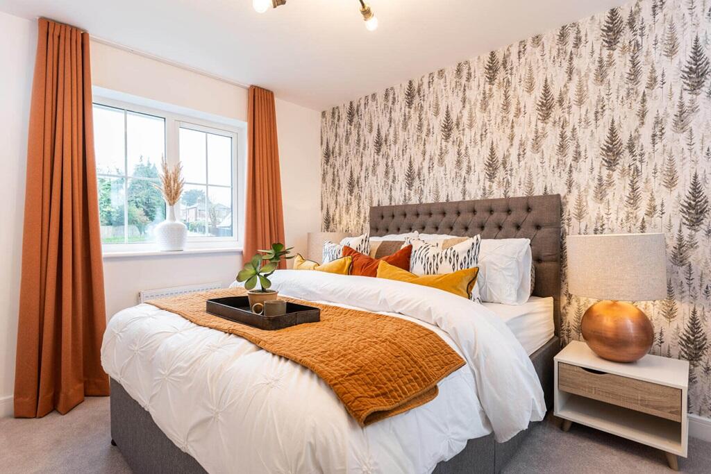 The main bedroom offers a place for you to unwind