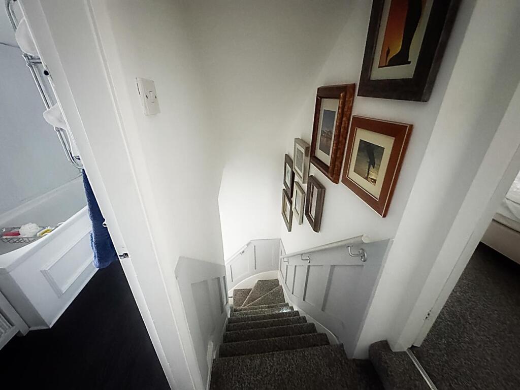 Stairs to first floor
