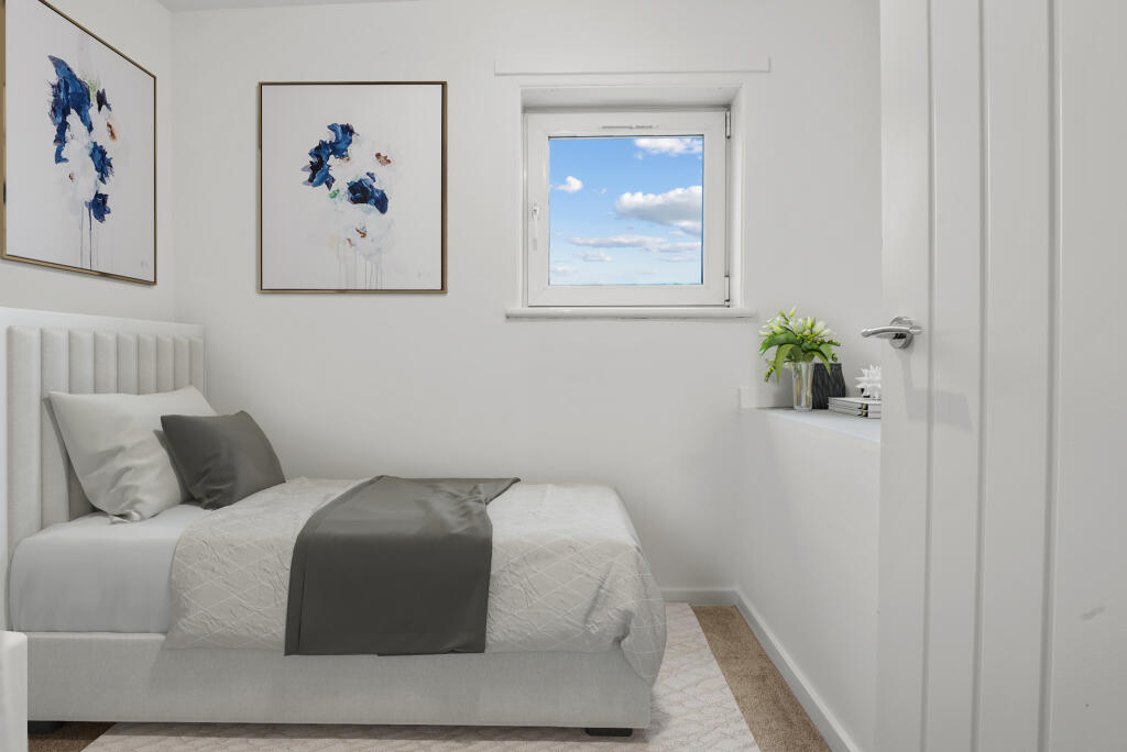 Bedroom 3 - Virtually Staged