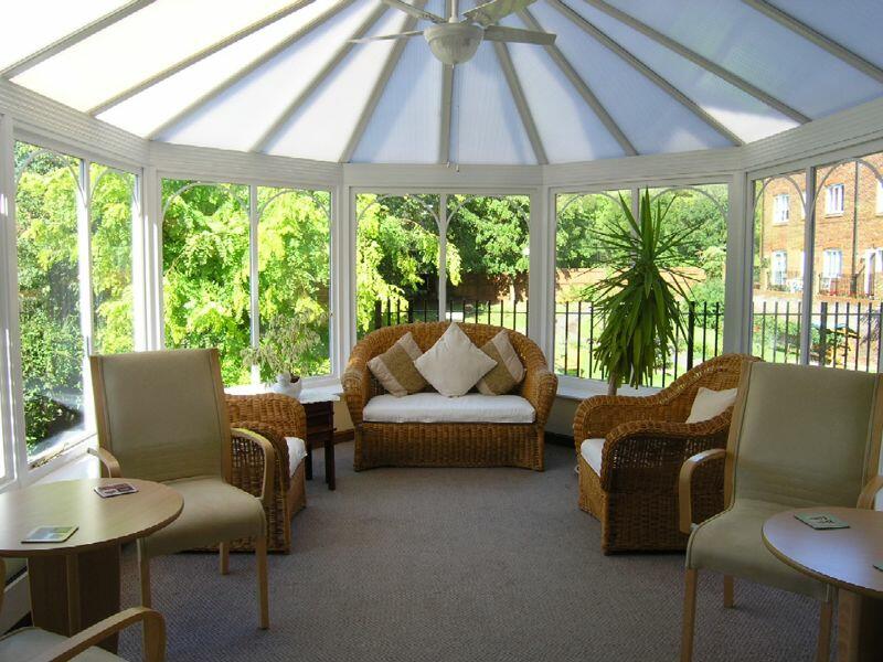 PHOTOS SHOW GENERAL VIEW OF RETIREMEN...