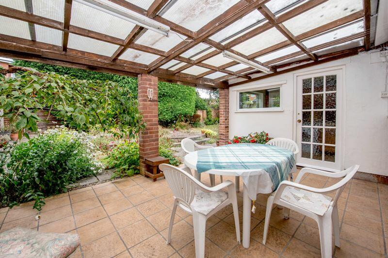 Covered terrace