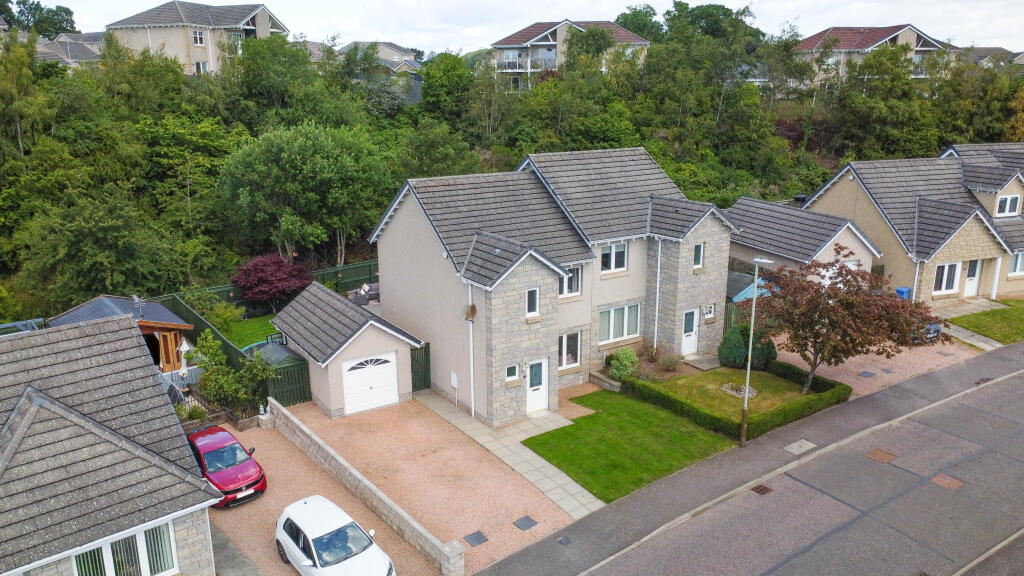 Aerial Front Exterior
