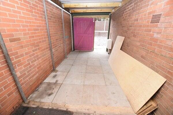 enclosed carport