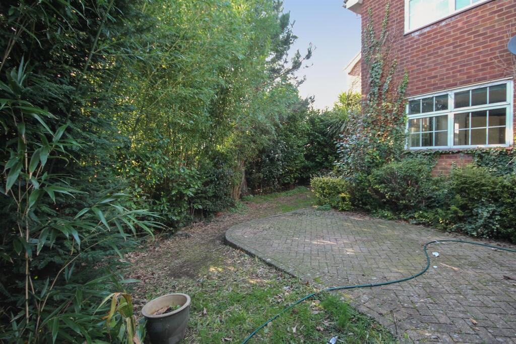Rear garden