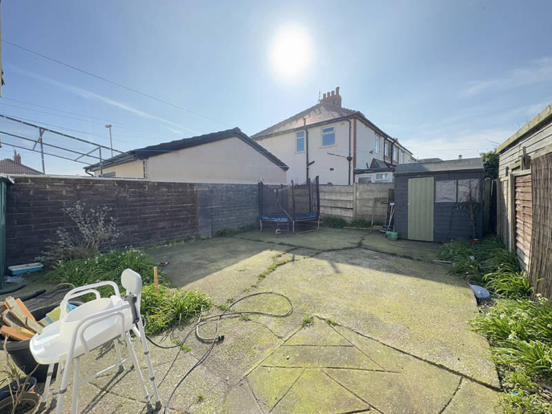 Rear of Property