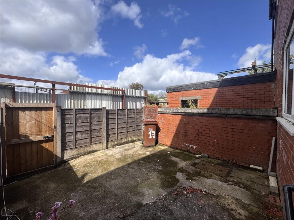 Rear Patio