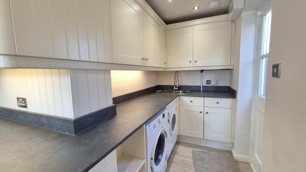 Kitchen With Utility Area