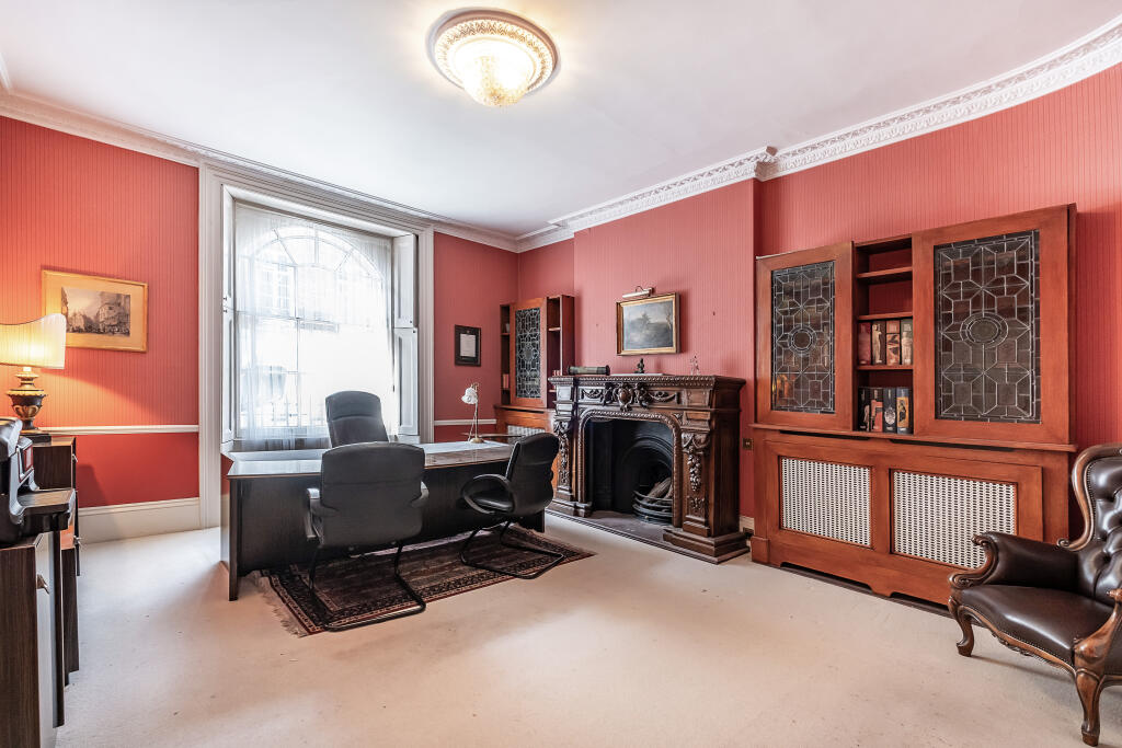 Ground Floor Reception Room with Feature Fireplace