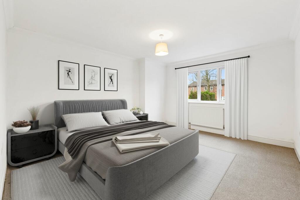 Spacious bedroom