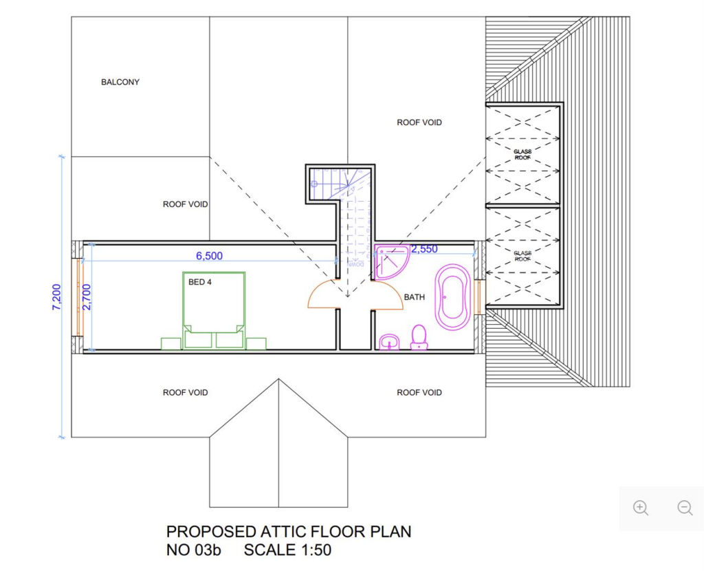 Second Floor Proposed