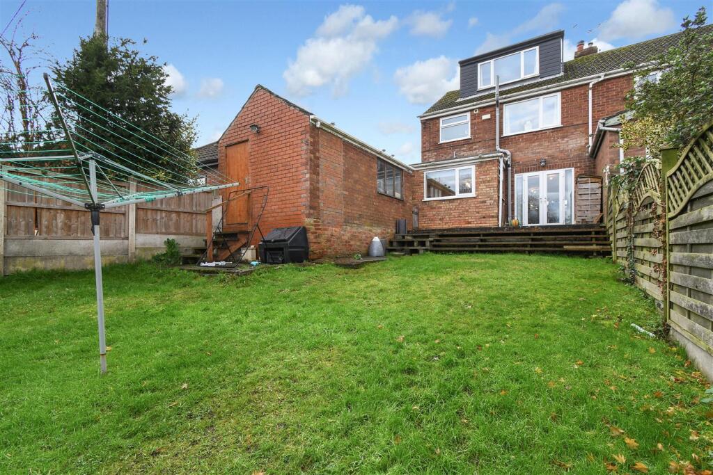 Rear garden