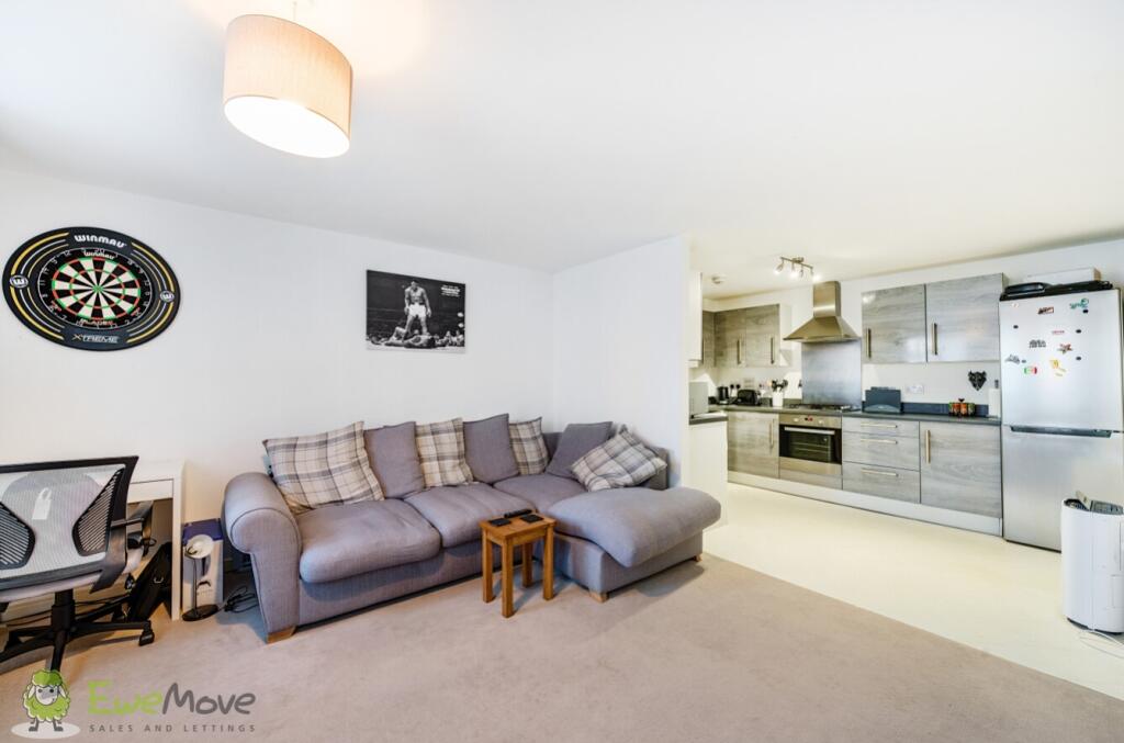 View of Living Room and Kitchen