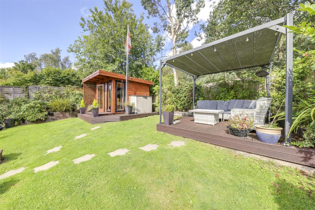 Upper Garden, Decking and Summer House