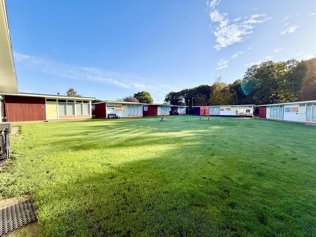 communal open space to front