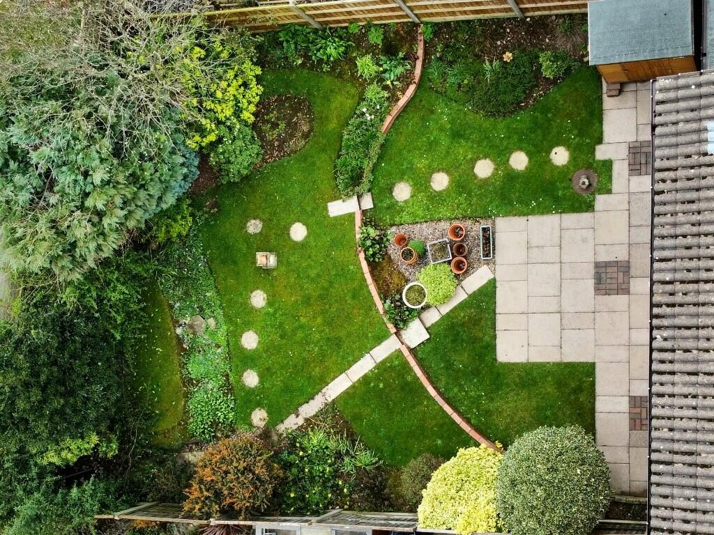 AERIAL GARDEN VIEW