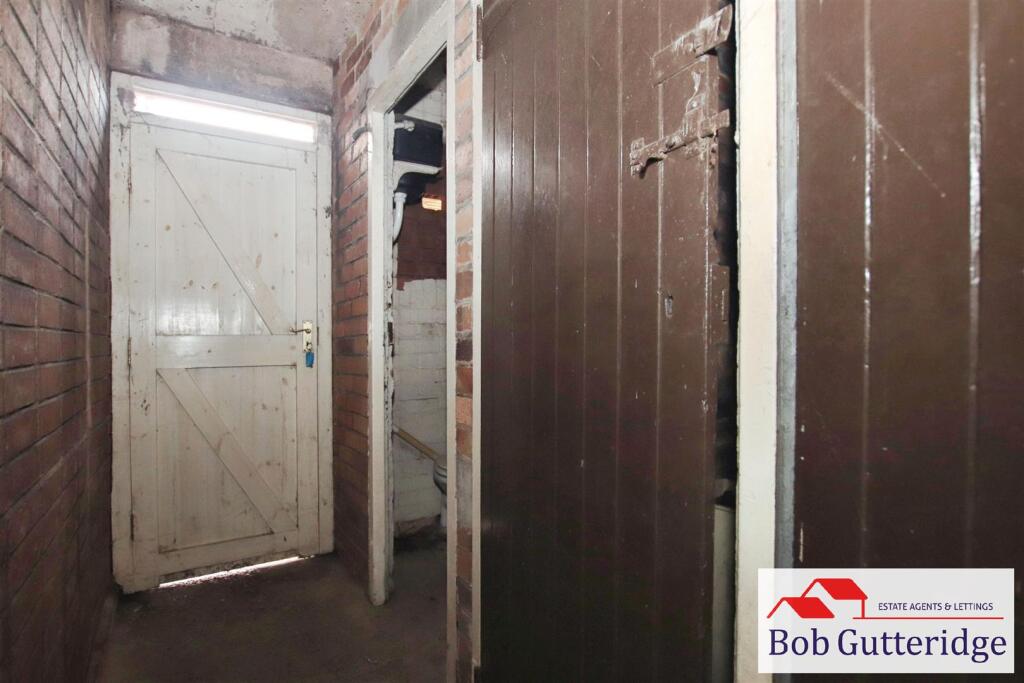 BRICK-BUILT STORE ROOM