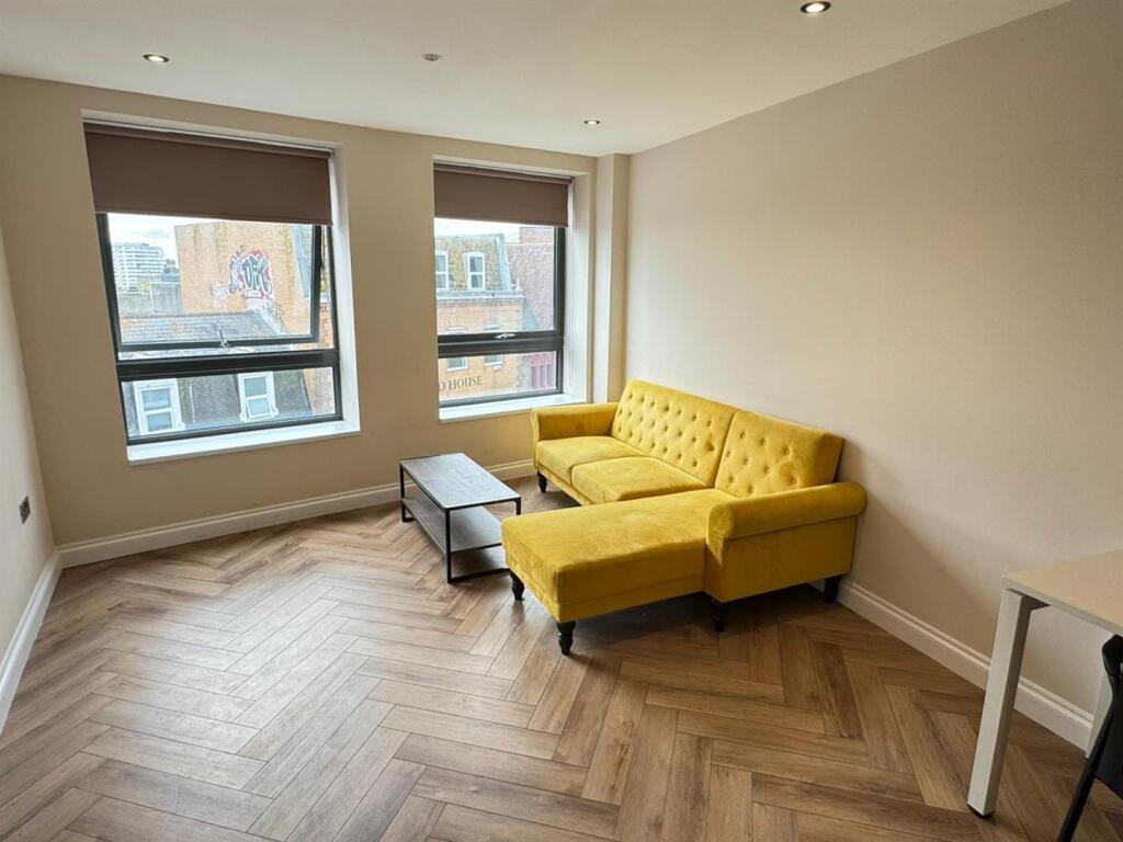 open plan living room