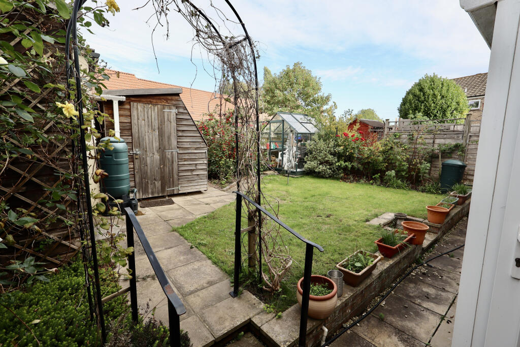 Rear garden