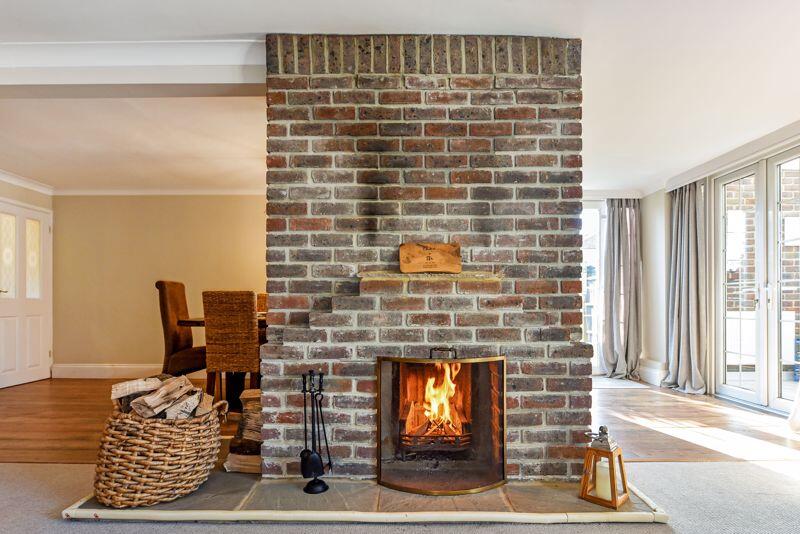 Central Fireplace