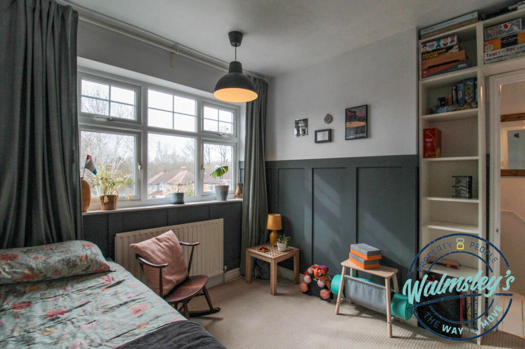 Rear double bedroom