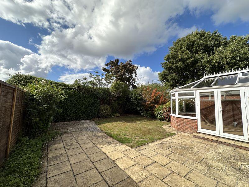 Rear garden