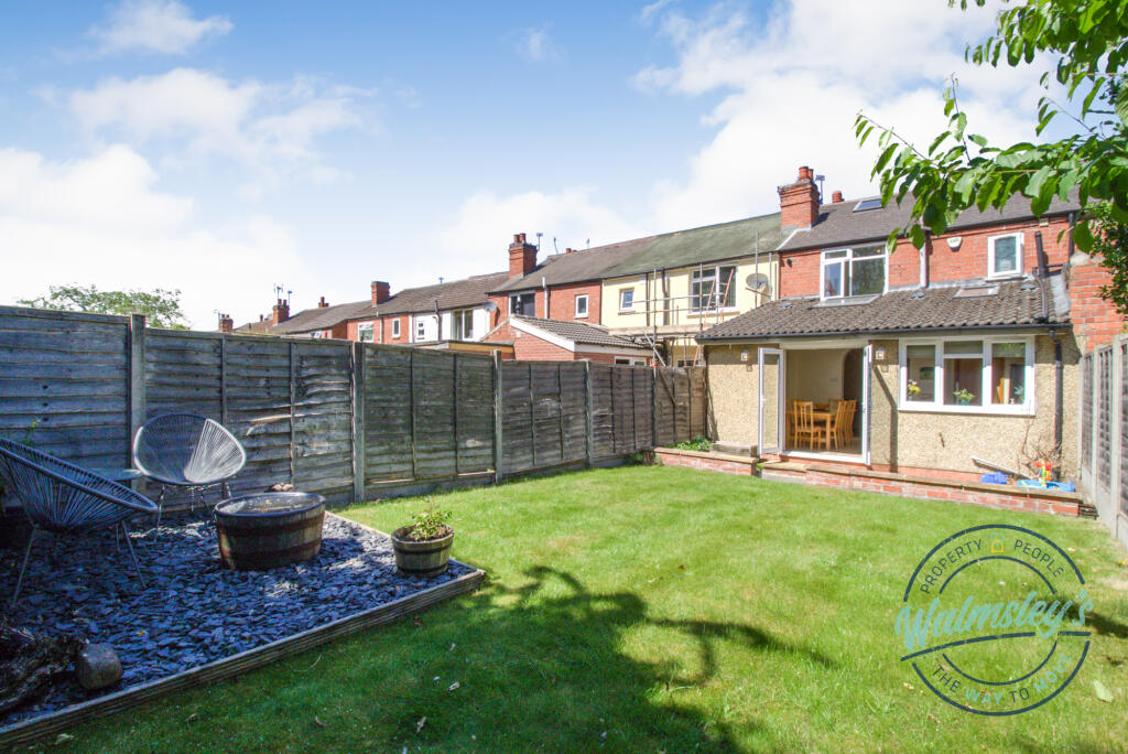 Rear gardens