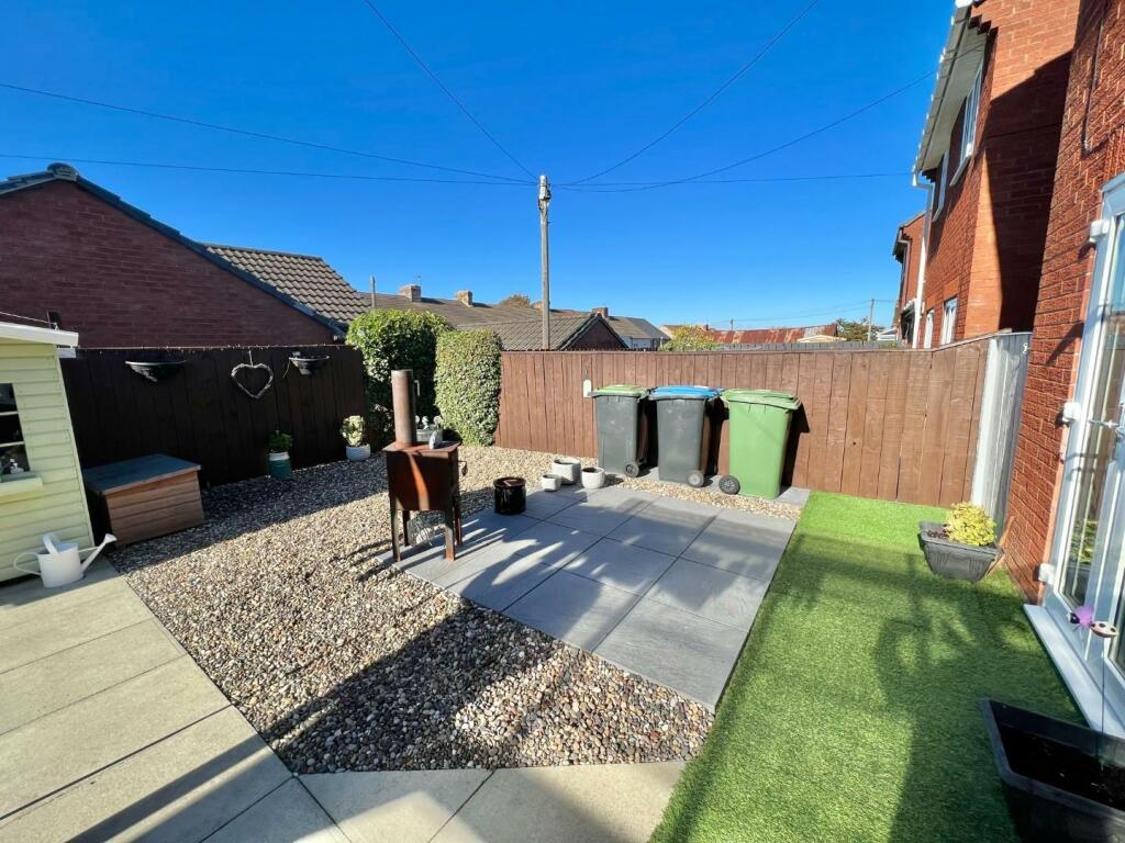 Rear garden