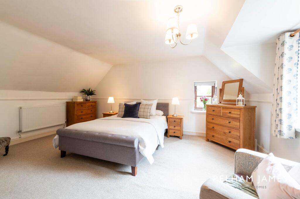 Principal Bedroom, Staddlestones Barn, Cottesmore