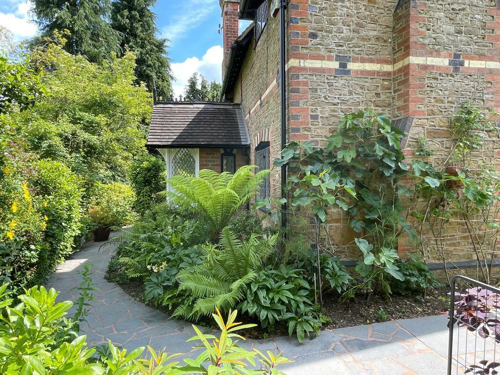 Lovely gardens surrounding the house