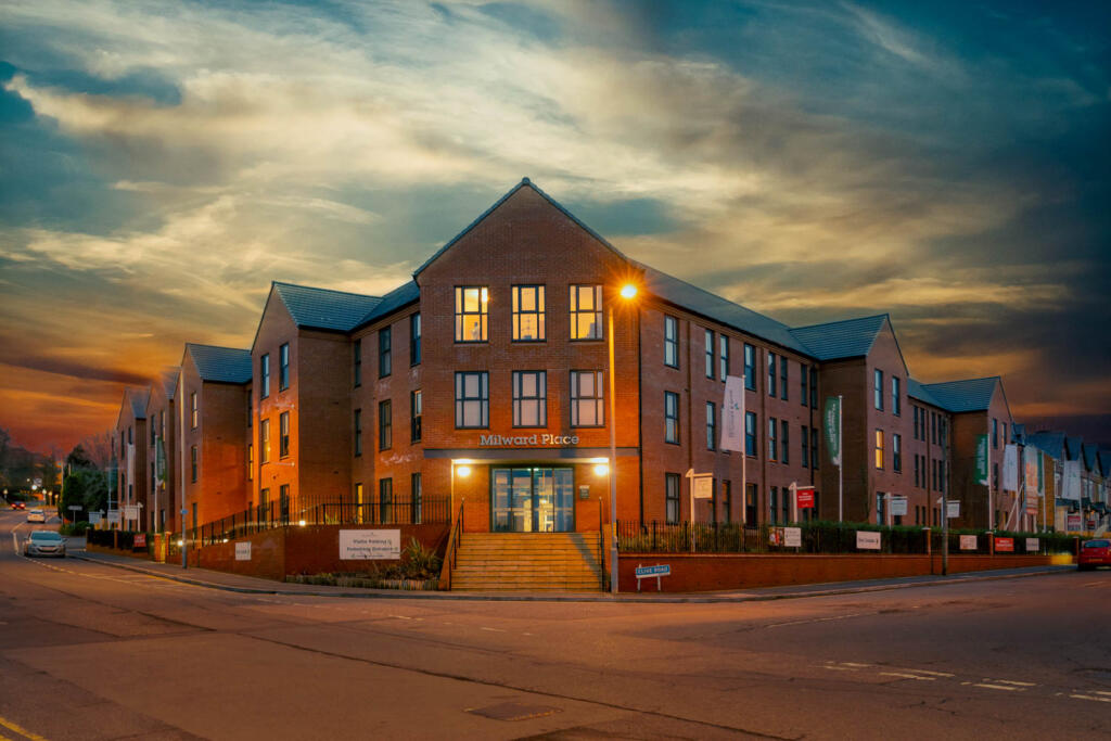 Milward Place Main Entrance