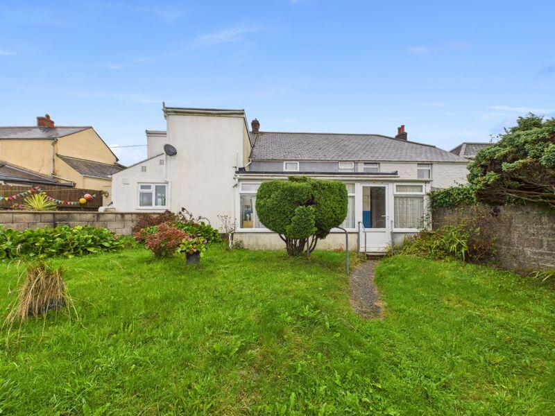 rear elevation and garden