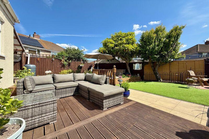 Southerly Rear Garden