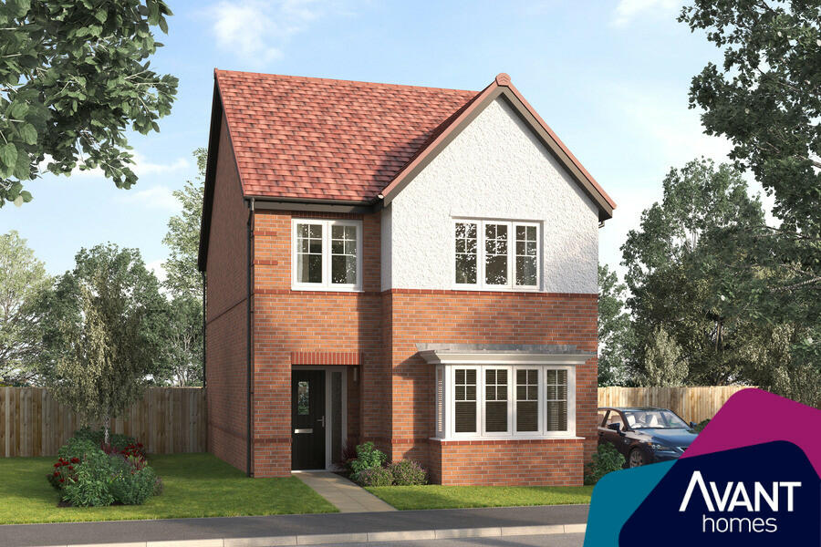 Computer Generated Image, Indicative Exterior, New Build Home