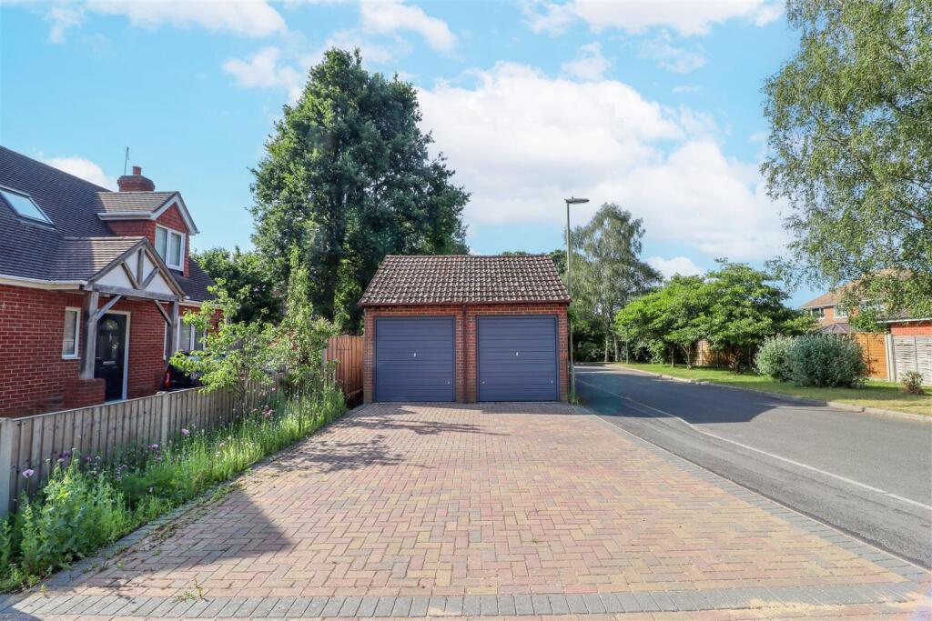 Driveway &amp; Double Garage