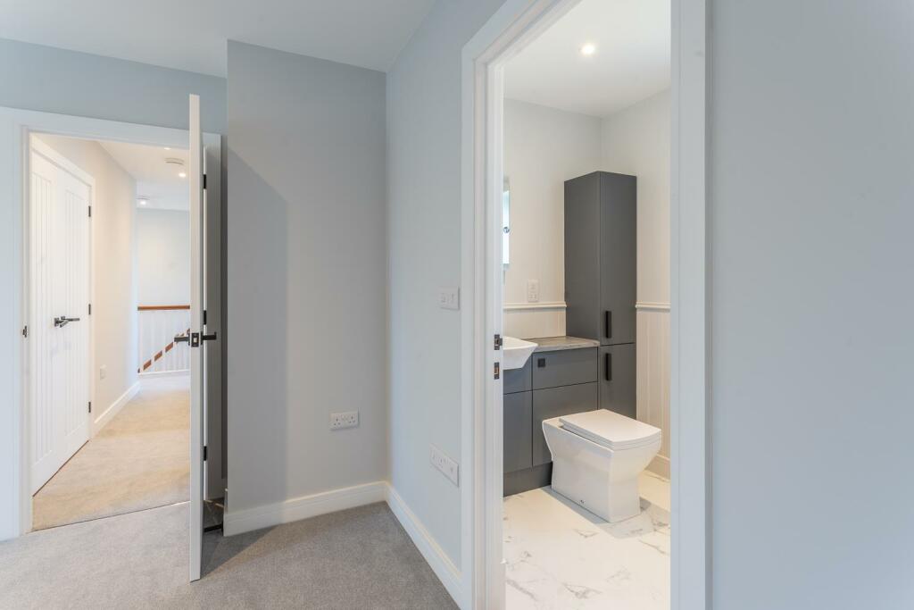 En suite shower room