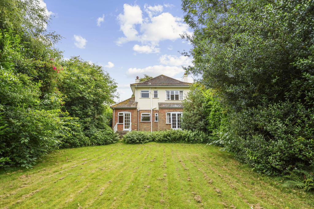 Rear garden