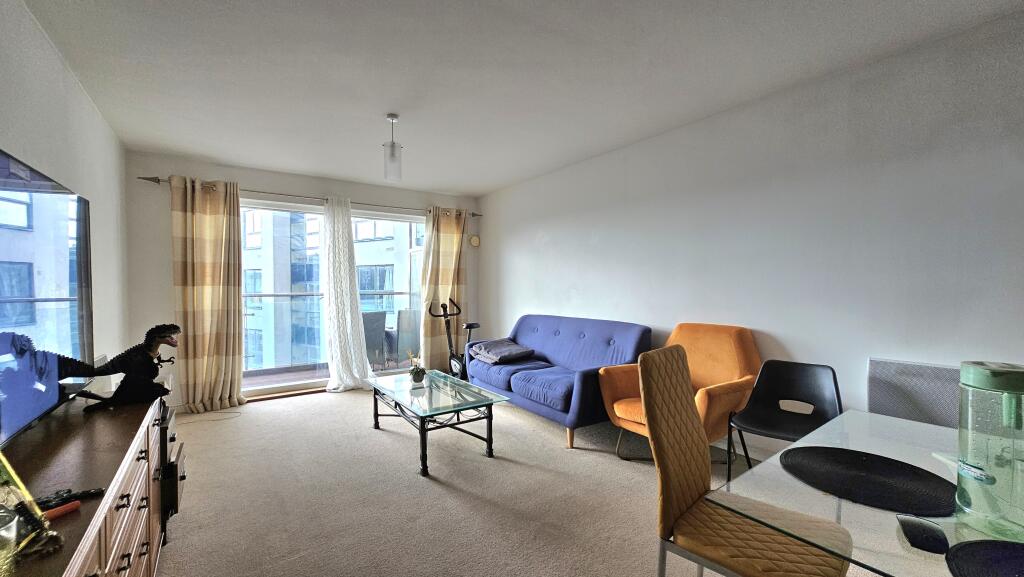 Open plan living area