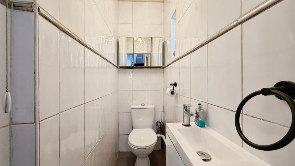 Downstairs cloakroom