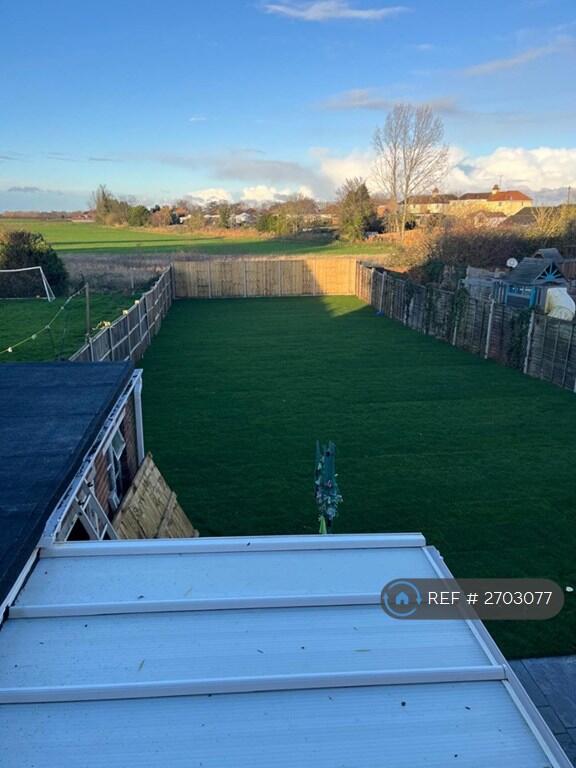 View Of Rear Garden From Landing