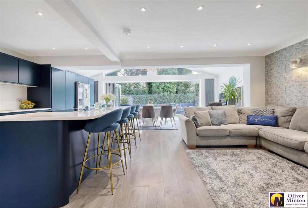 Superb open-plan Kitchen/Dining/Living Room