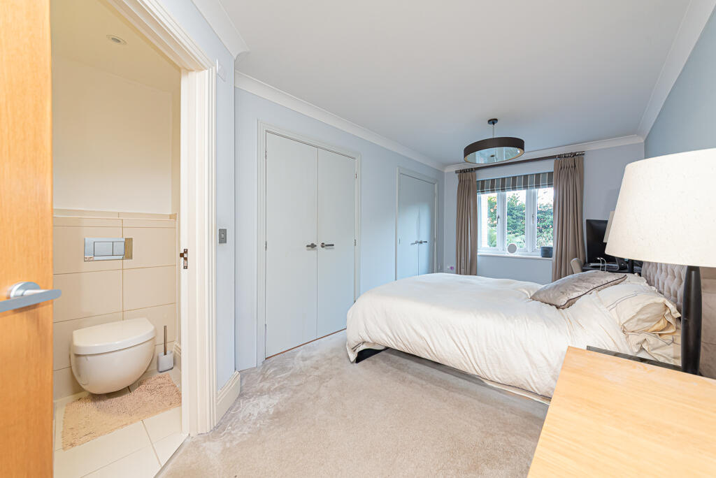 Bedroom 1 with en-suite and wardrobes
