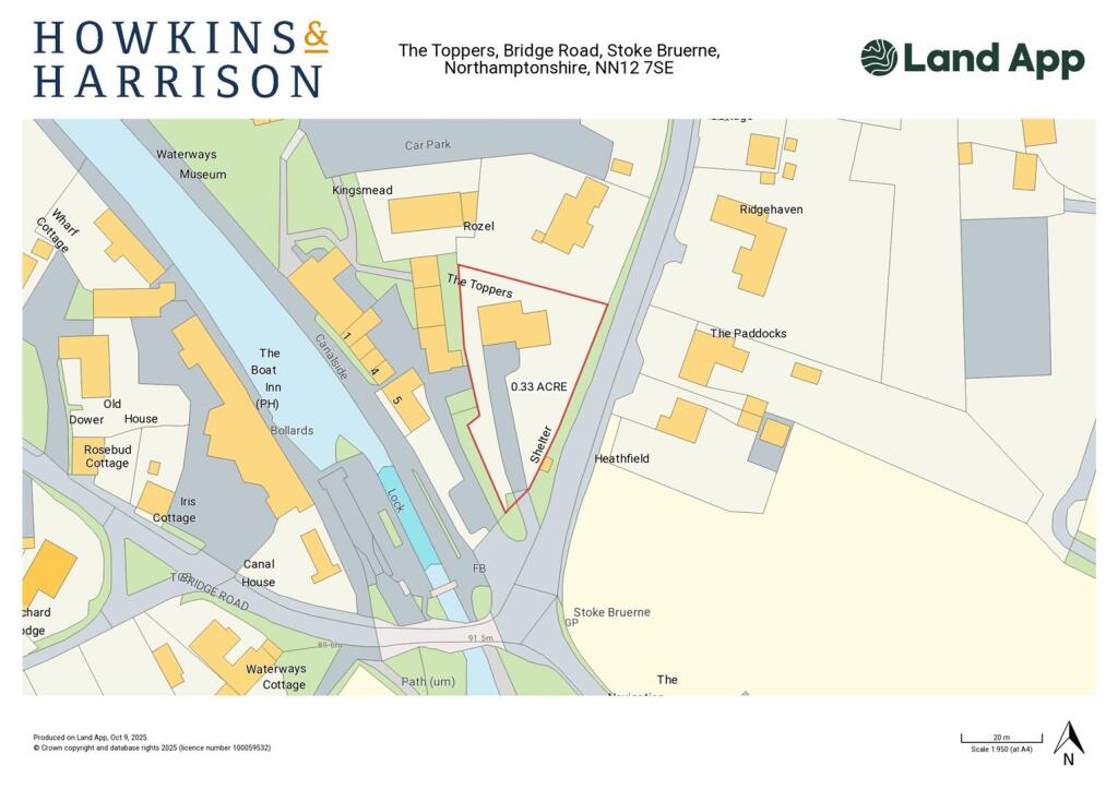 Land App- The Toppers, Bridge Road, Stoke Bruerne.