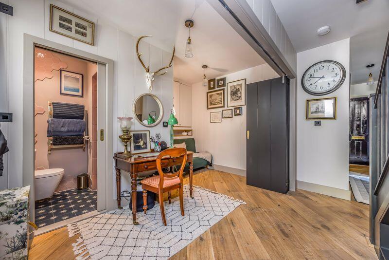 Home Office Area with Ensuite Shower ...