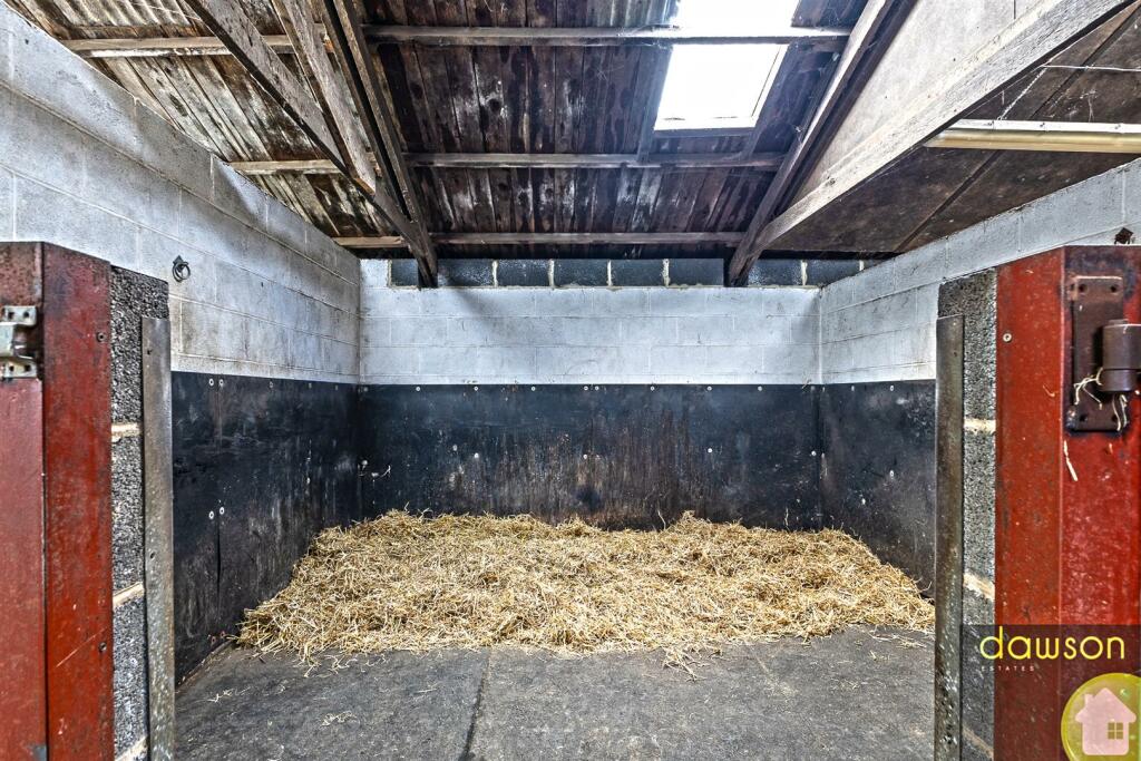 Stable block and wagon back