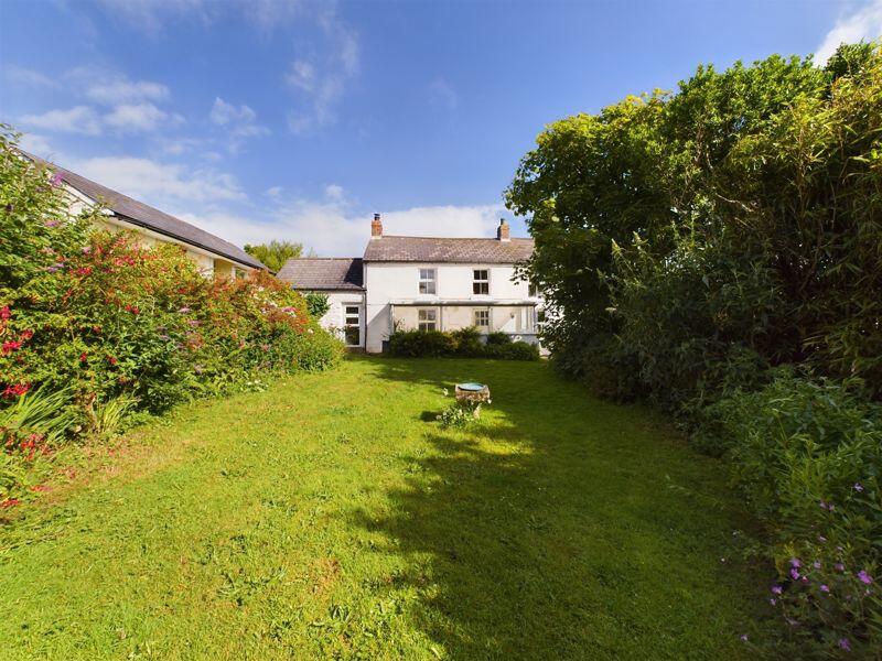 Elevation and garden