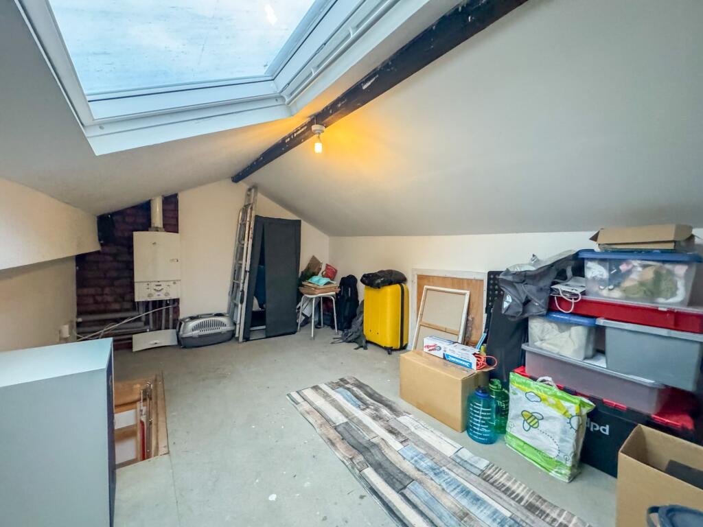 Boarded Attic Room